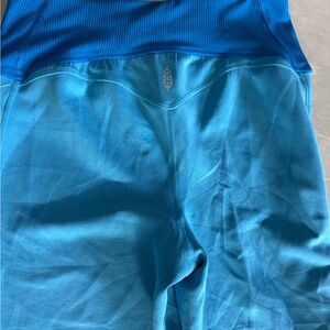 New Free People Movement Blue Yoga Pants. Large.